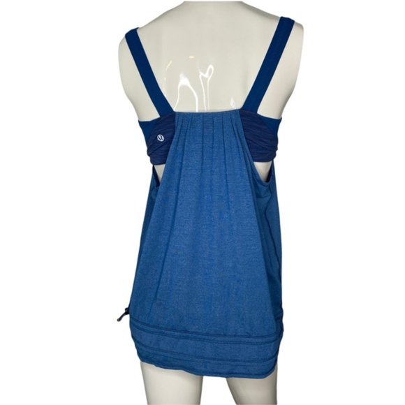 Lululemon Run: Back On Track Tank Limitless Blue / Wee Are From Space Limitless - Picture 4 of 7